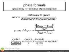 Phase formula
